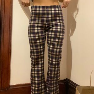 Vintage Plaid Pants
